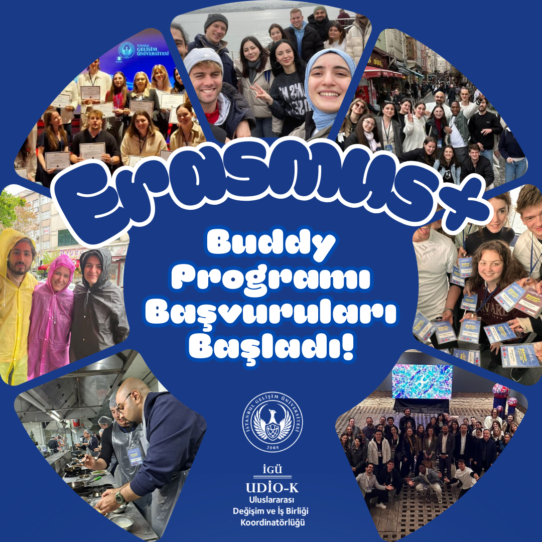2025 - 2026 Bahar Dönemi Erasmus+ Buddy Programı Başvuruları Açıldı!