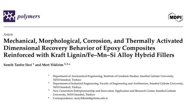 SCIE-Indexed Q1 Publication by Asst. Prof. Mert Yildirim
